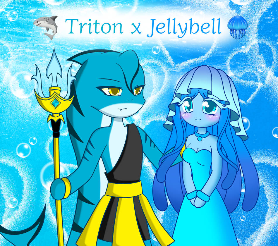 Jellybell x Triton (dolly's Factory Fanart) by loveleenachan13 on ...