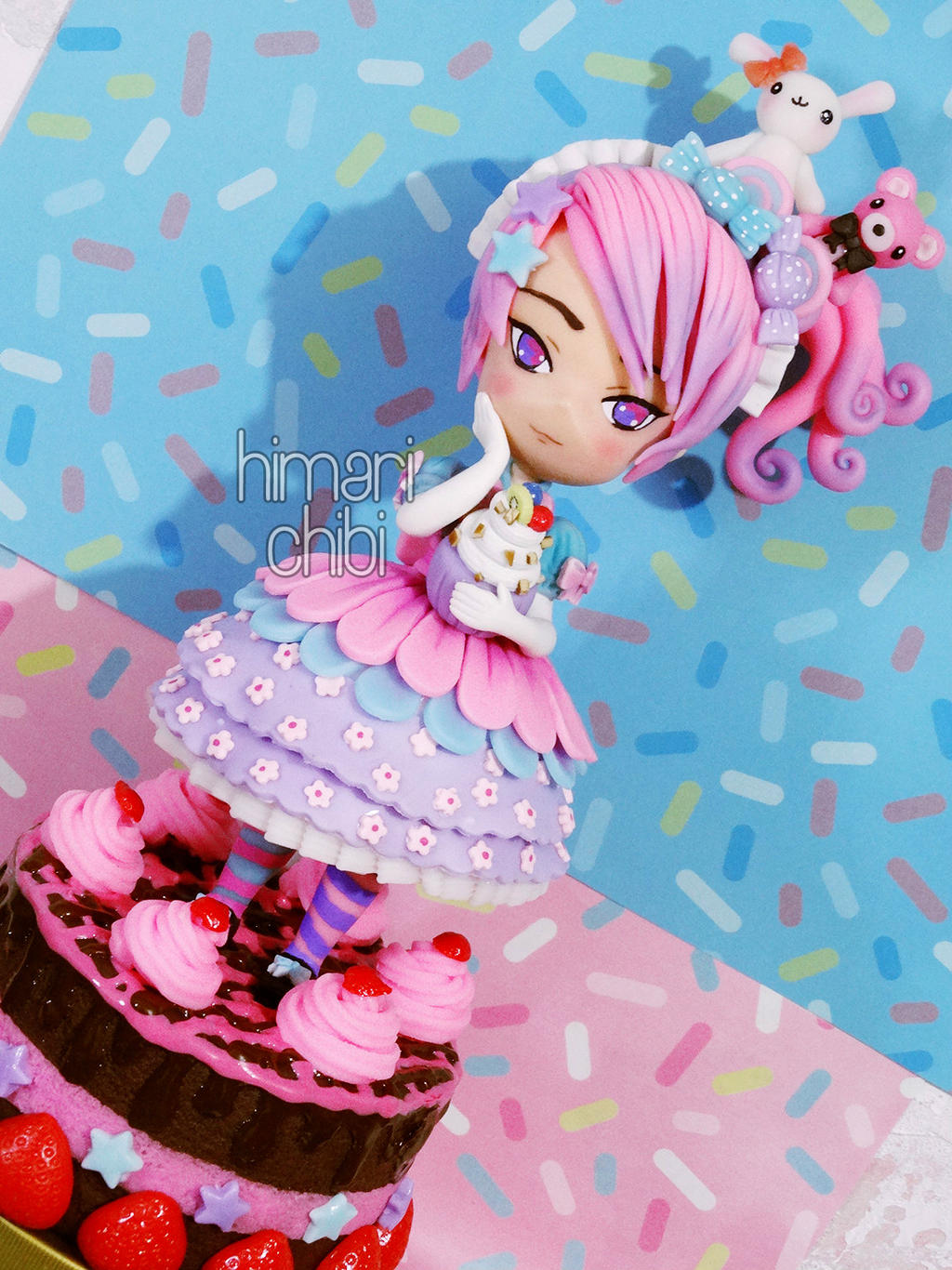 Kawaii Girl Cake