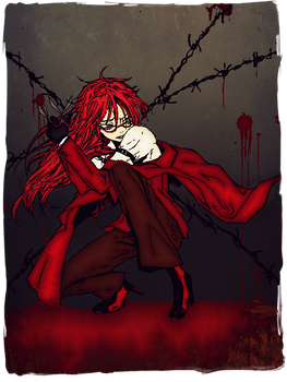 Grell Sutcliff (Colored lineart)