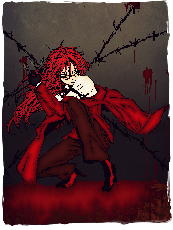 Grell Sutcliff (Colored lineart)