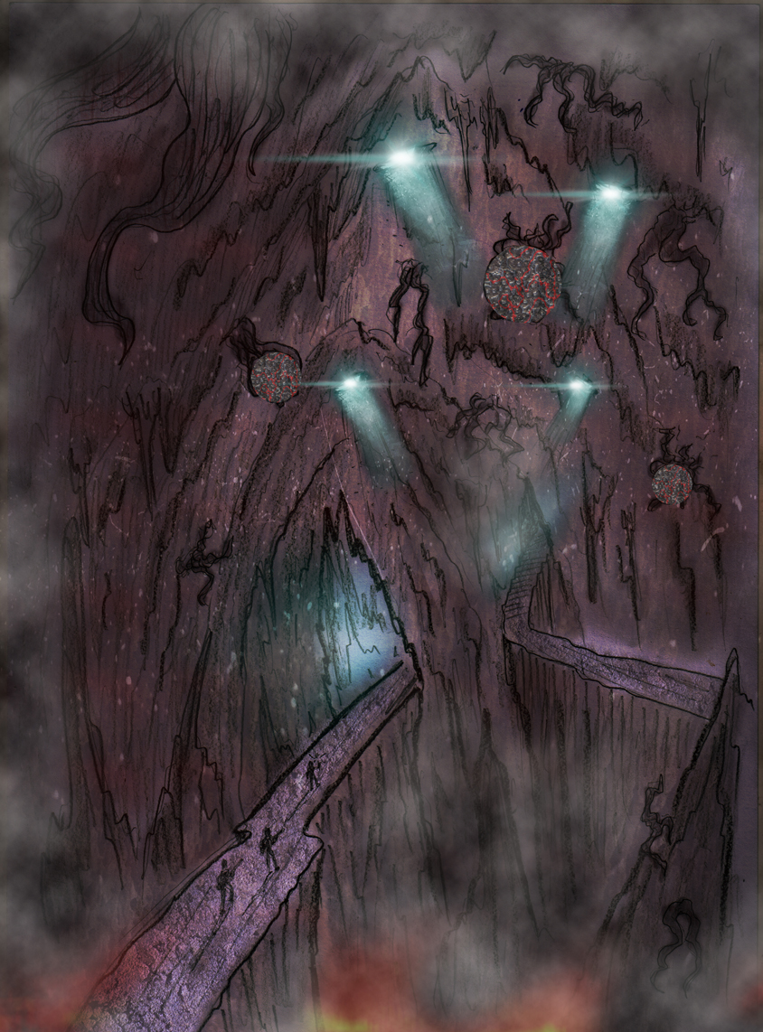 Cave Concept Art by fallensssavior on DeviantArt