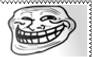 Trollface stamp