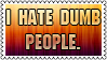 Dumb people by black-cat16-stamps