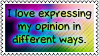 My opinion 2 by black-cat16-stamps