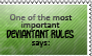 Deviantart rule 1