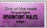 Deviantart rule 2