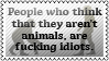 People are animals by black-cat16-stamps