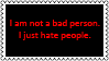 Bad person