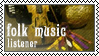 Folk music listener by black-cat16-stamps