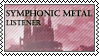 Symphonic metal listener by black-cat16-stamps