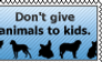 Animals and kids
