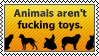 Not toys by black-cat16-stamps