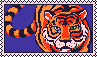 Tiger stamp 001 (Alt colors) by BEEPUDDING