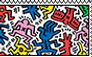 Keith Haring Stamp 1