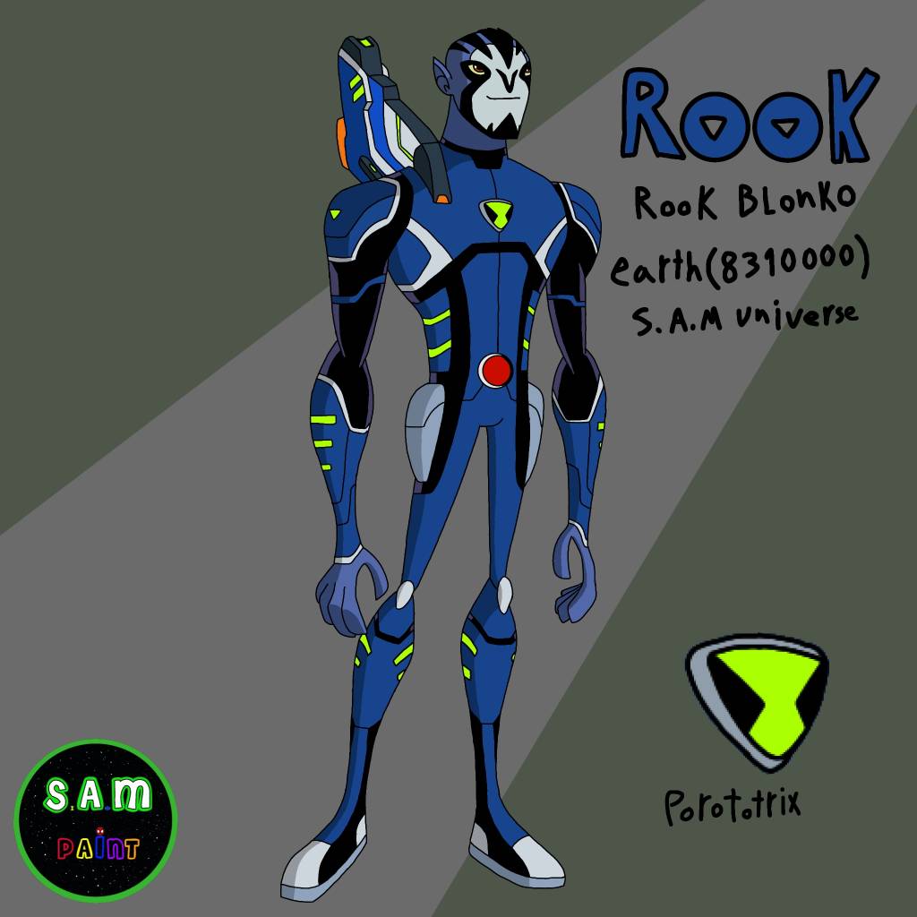 Rook blonko ( s.a.m universe) by sam83000 on DeviantArt