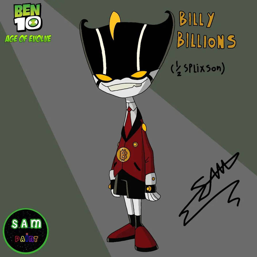 Billy Billions ( 1/2 Splixson) in AoE story. by sam83000 on DeviantArt