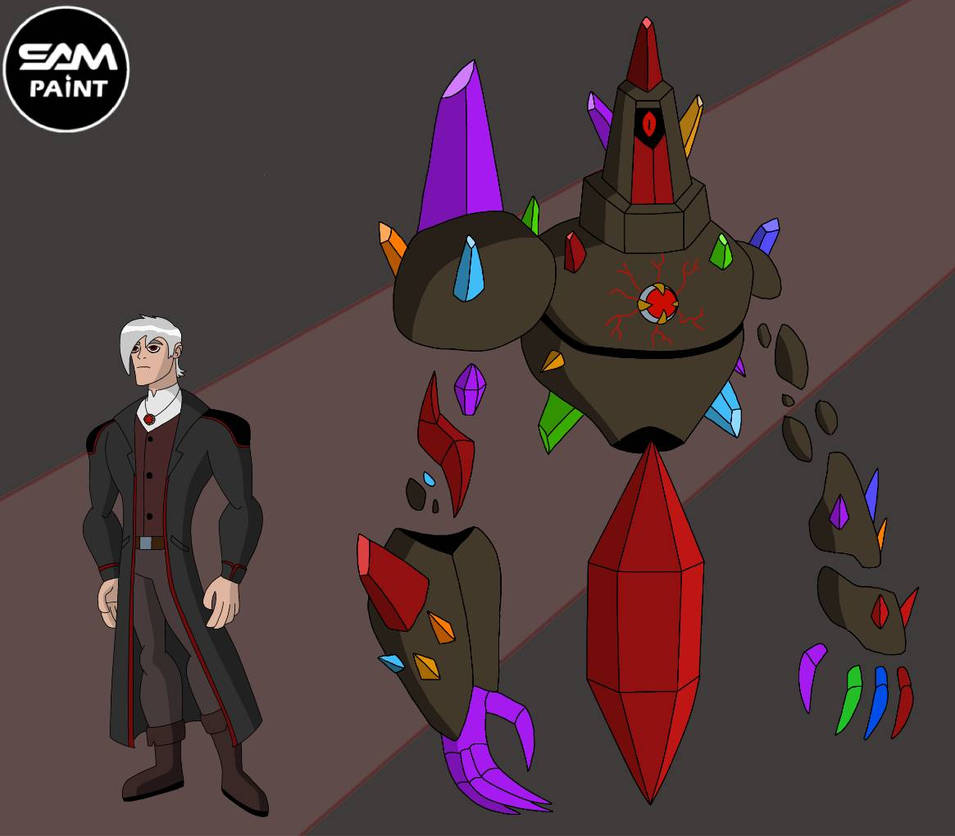 Magic Eater Ben and Magic eater golem by sam83000 on DeviantArt