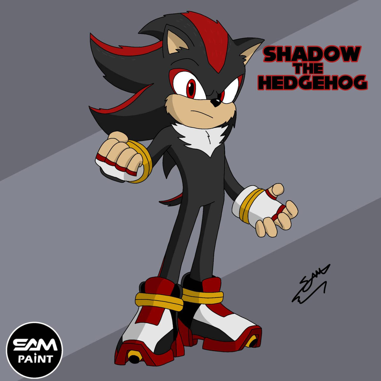 Shadow Hagh Shadow the hedgehog by sam83000 on DeviantArt