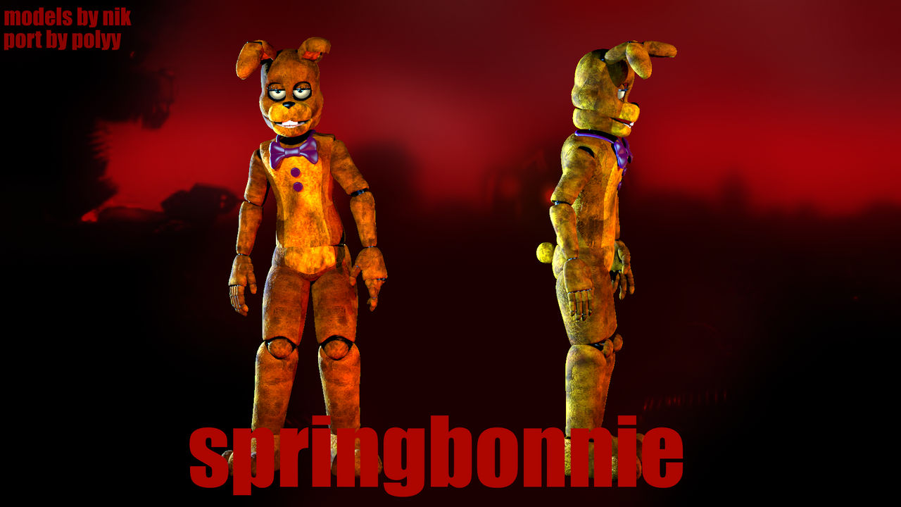 Spring Block Springbonnie Springbonnie Showcase by p01ly on DeviantArt