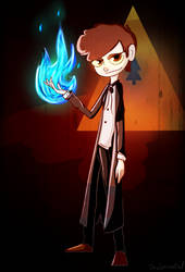 Bipper - Gravity Falls Fanart