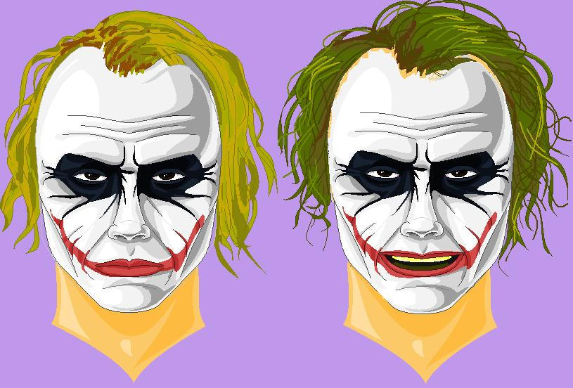 Joker Ledger Double fix by darknight7 on DeviantArt