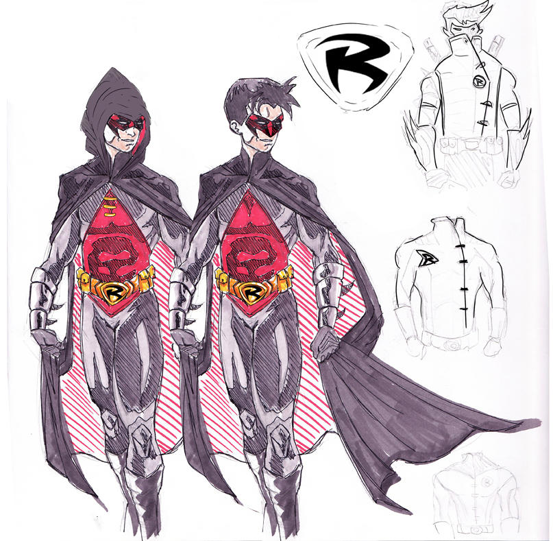 Robin Redesign by darknight7 on DeviantArt