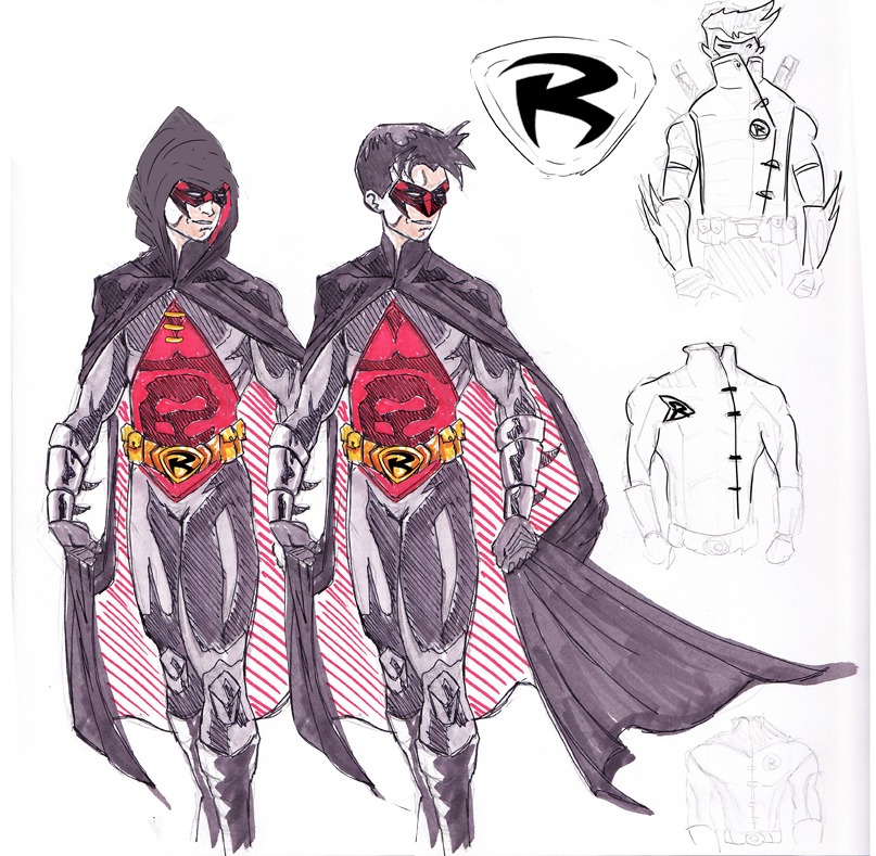 Robins Modification Robin Redesign by darknight7 on DeviantArt