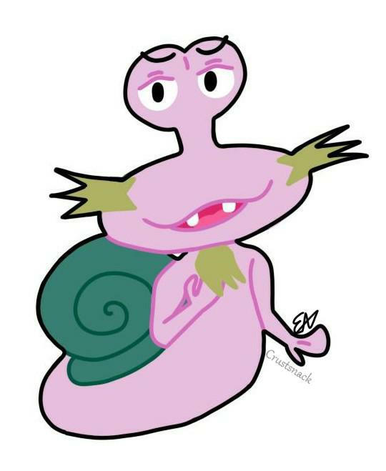 Escargoon the snail by Crustsnack on DeviantArt