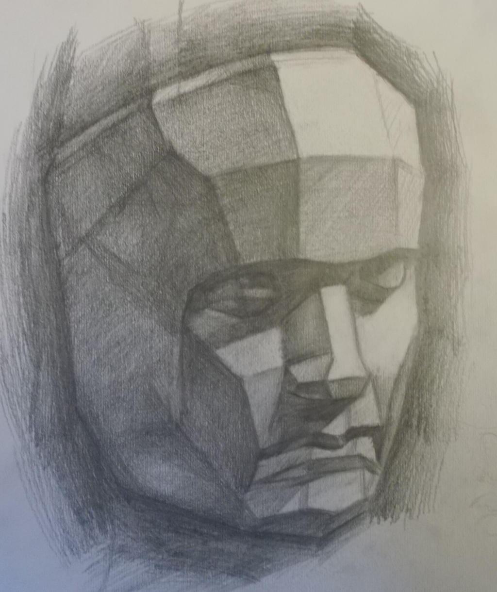 Blocky Face by CivilizedYapper on DeviantArt