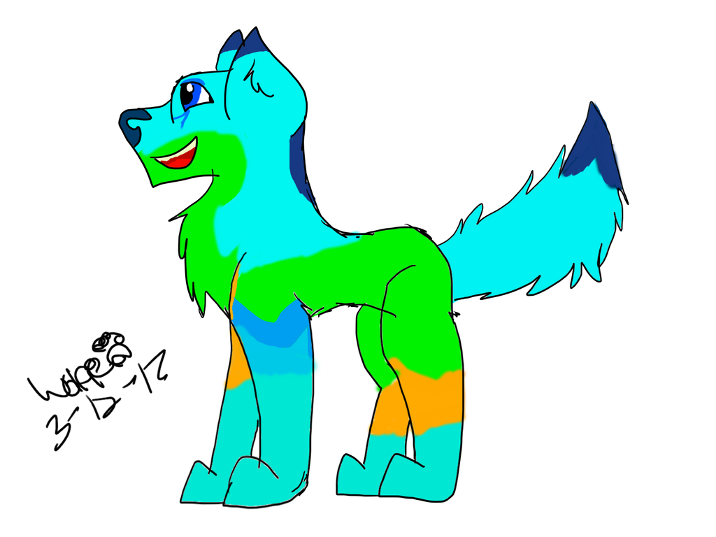 Fursona base by NoodleTheWolf2 on DeviantArt