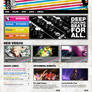 Deep Funk Recrods Web design