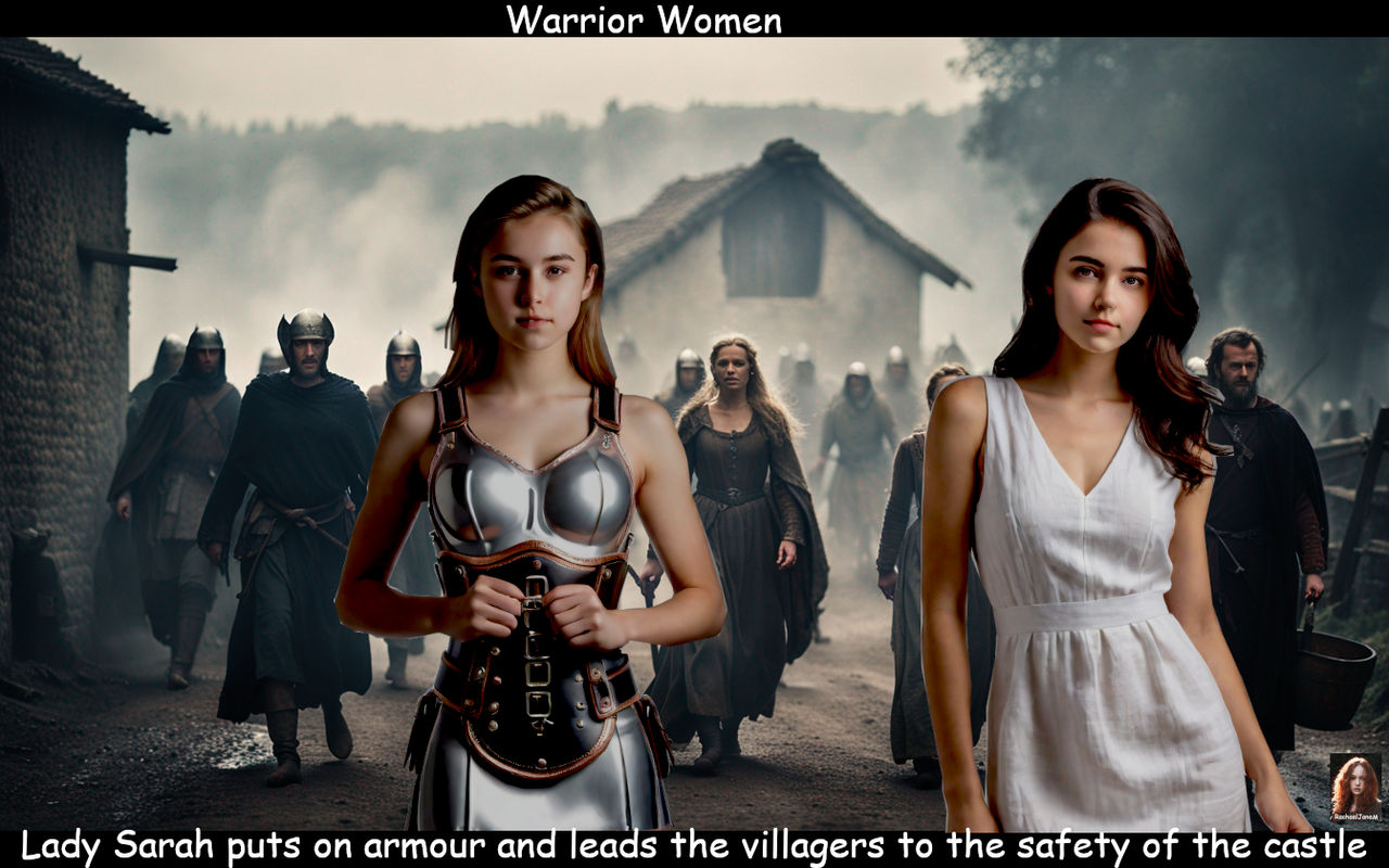 WW lady sarah and sister face invaders 1 by RachaelJaneM on DeviantArt