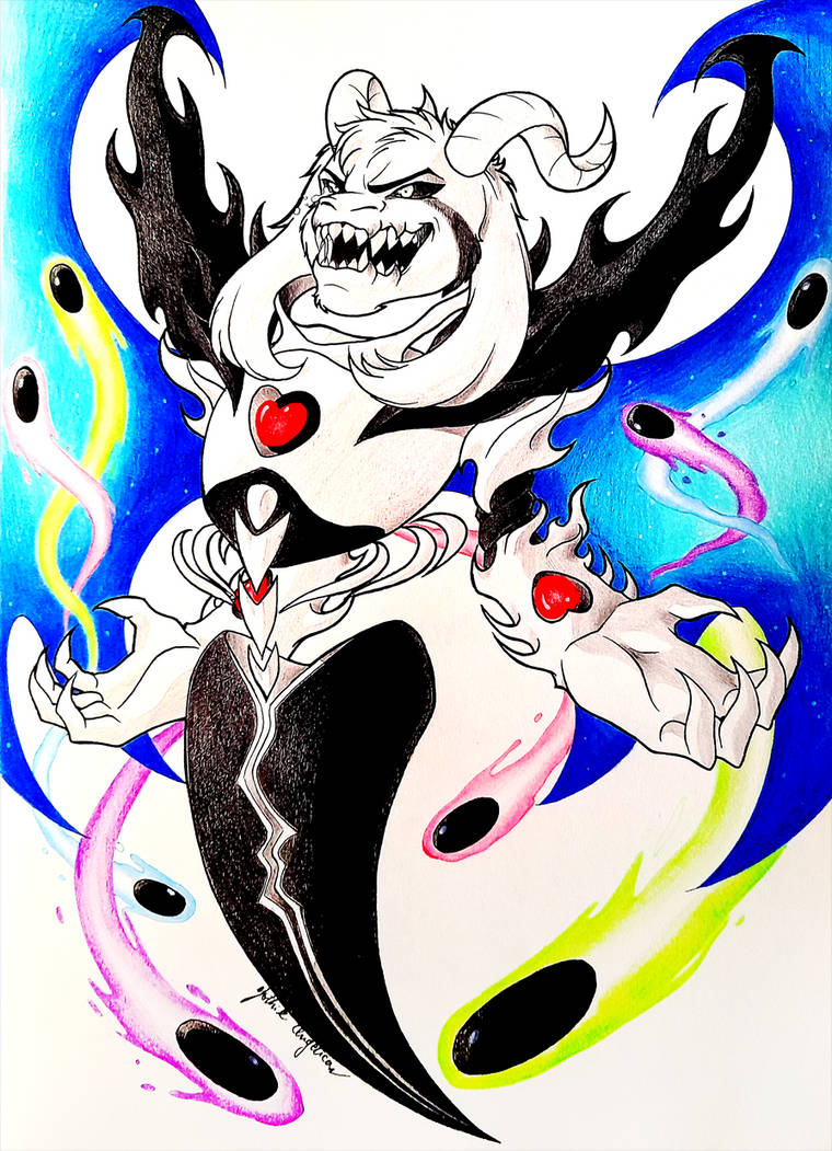 Undertale Asriel God Of Hyperdeath By GothikAngelica On DeviantArt undertale-asriel-god-of-hyperdeath-by-gothikangelica-on-deviantart