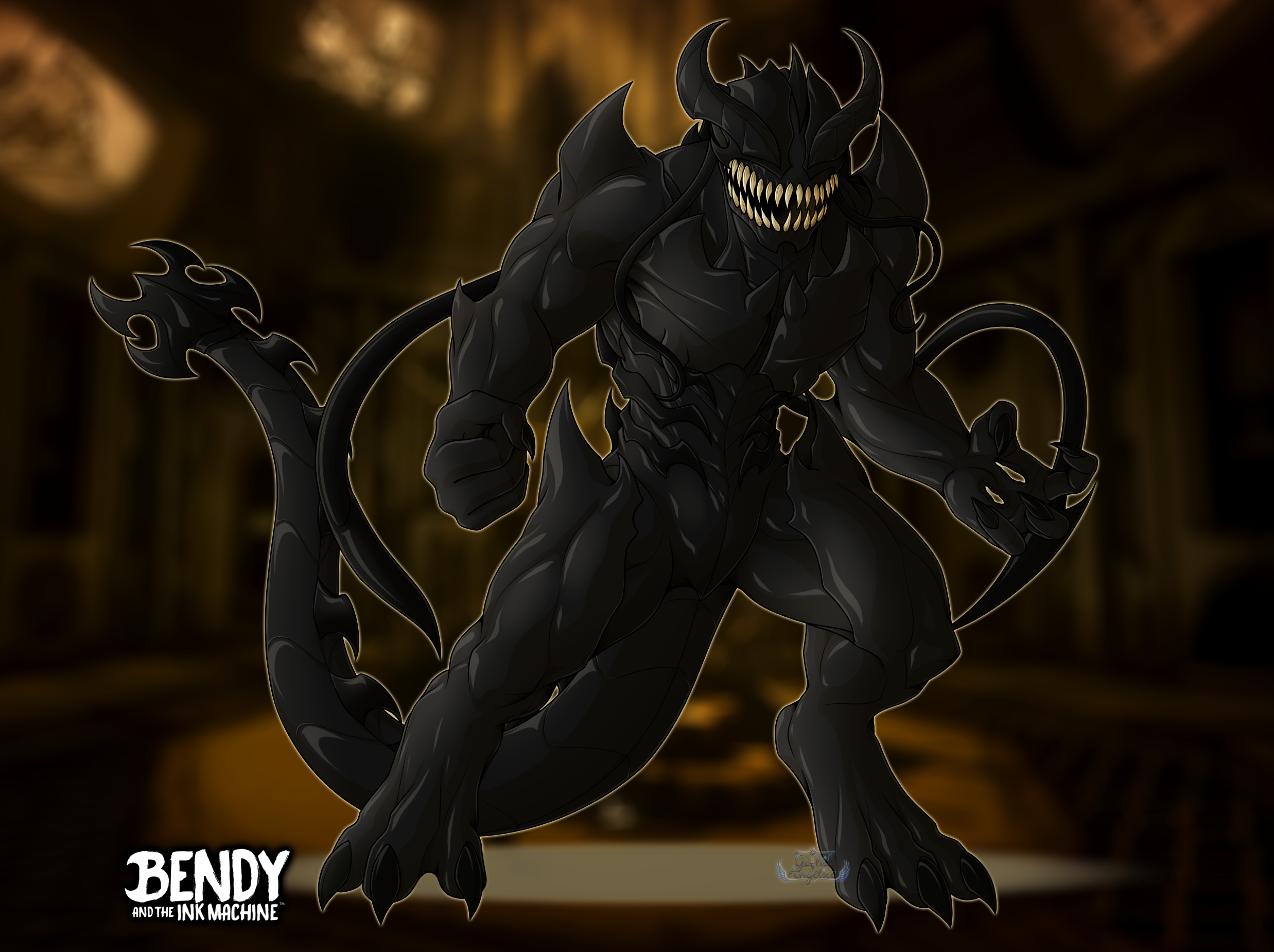 Free download BATIMBeast Bendy by Jesero [940x851] for your