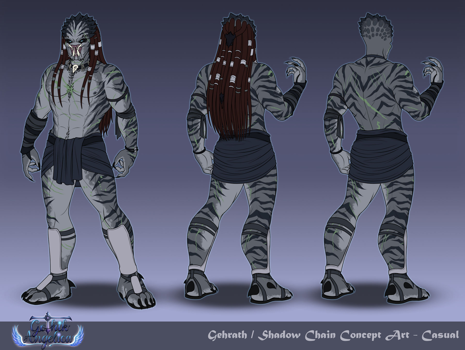 Predator / Yautja OC Gehrath Concept Art - Casual by GothikAngelica on ...
