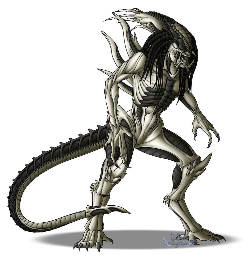 Siberian Predalien - Commission by GothikAngelica on DeviantArt