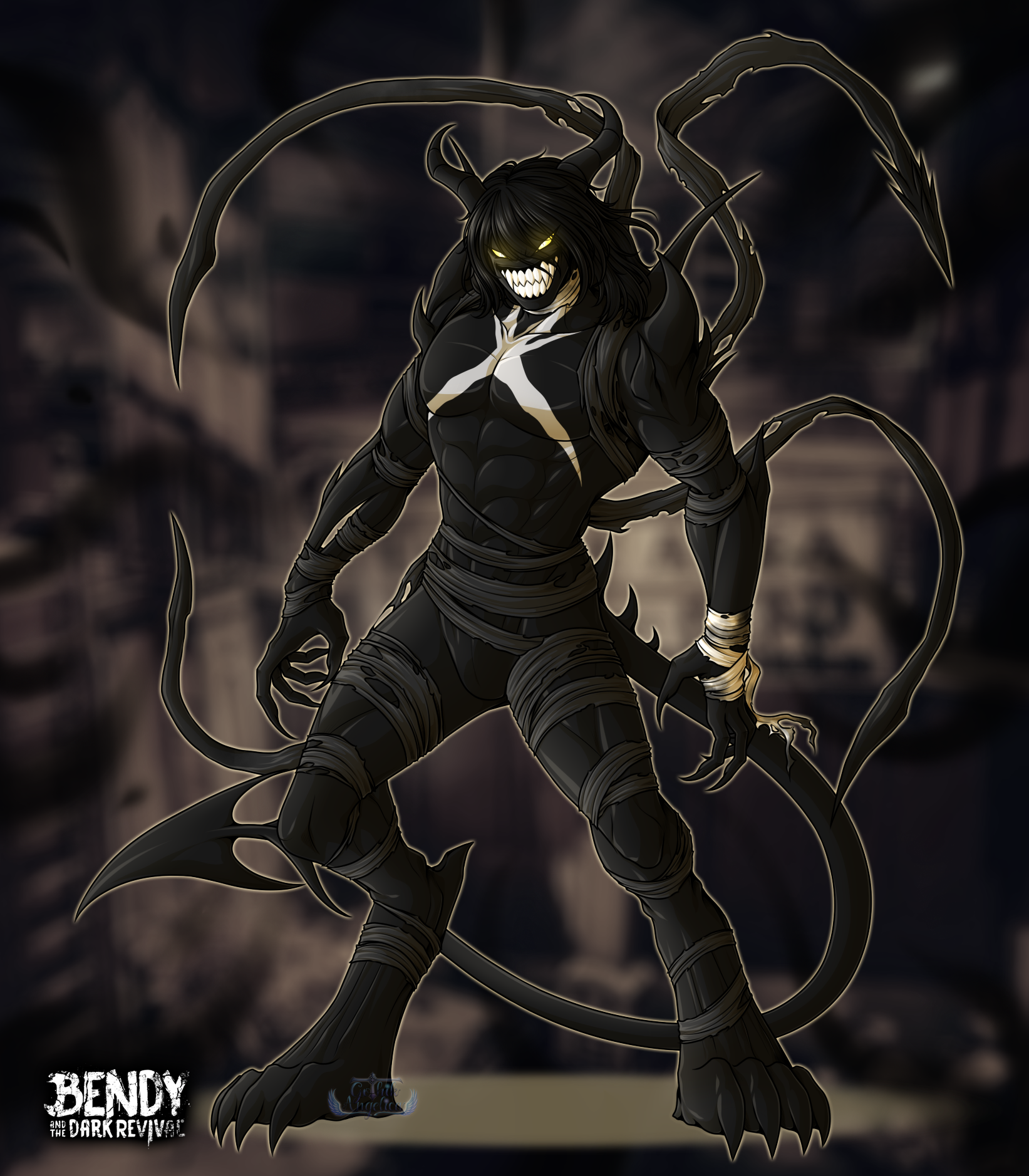 Batdr Ink BATDR - Ink Bendy / Ink Demon by GothikAngelica on DeviantArt