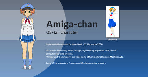 Kisekae Render: Amiga-chan, OS-tan