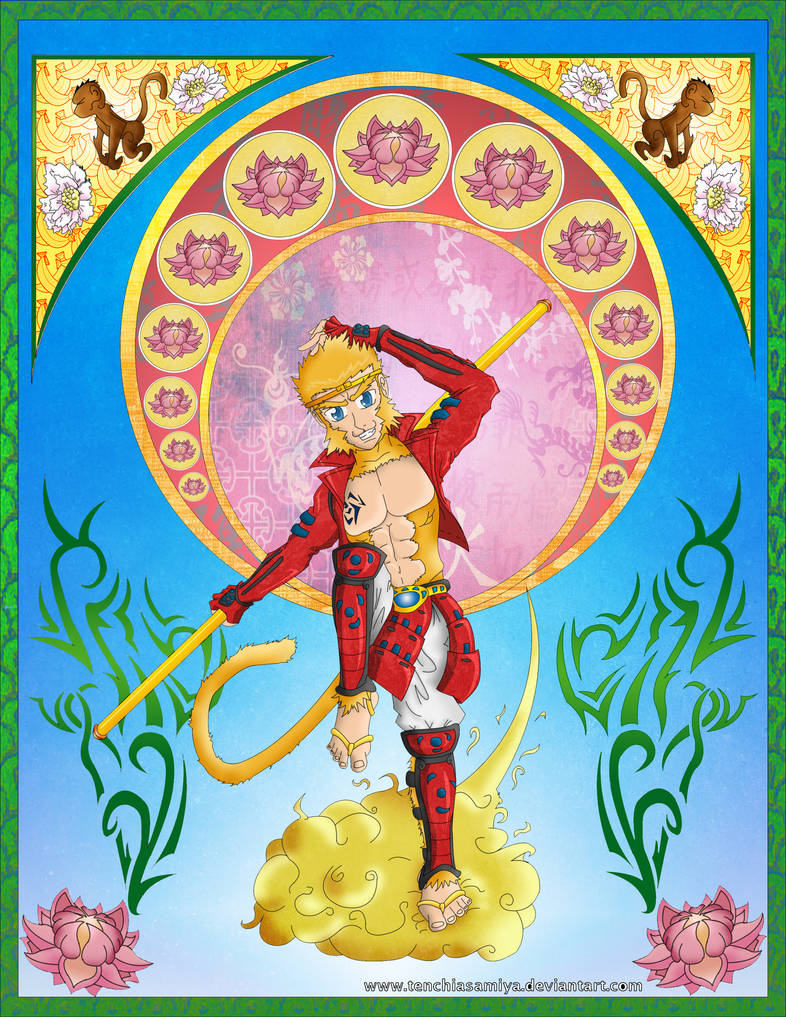 Sun Wukong - Monkey God by Tenchiasamiya