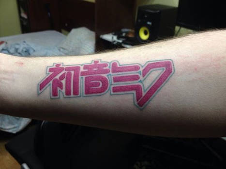 Hatsune Miku Tattoo