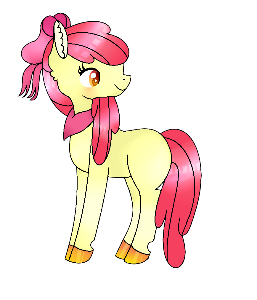 Mlp Vector Chasing Mlp Apple bloom :3 by Lilywolfpie on DeviantArt