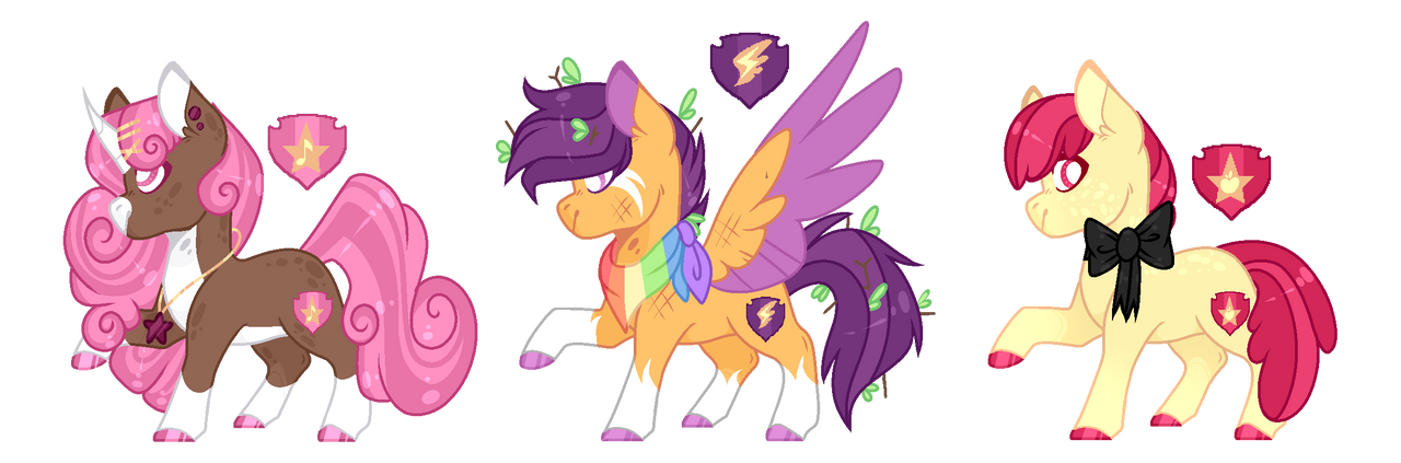 MLP cutie mark crusaders redesign by Lilywolfpie on DeviantArt MLP cutie mark crusaders redesign by Lilywolfpie on DeviantArt