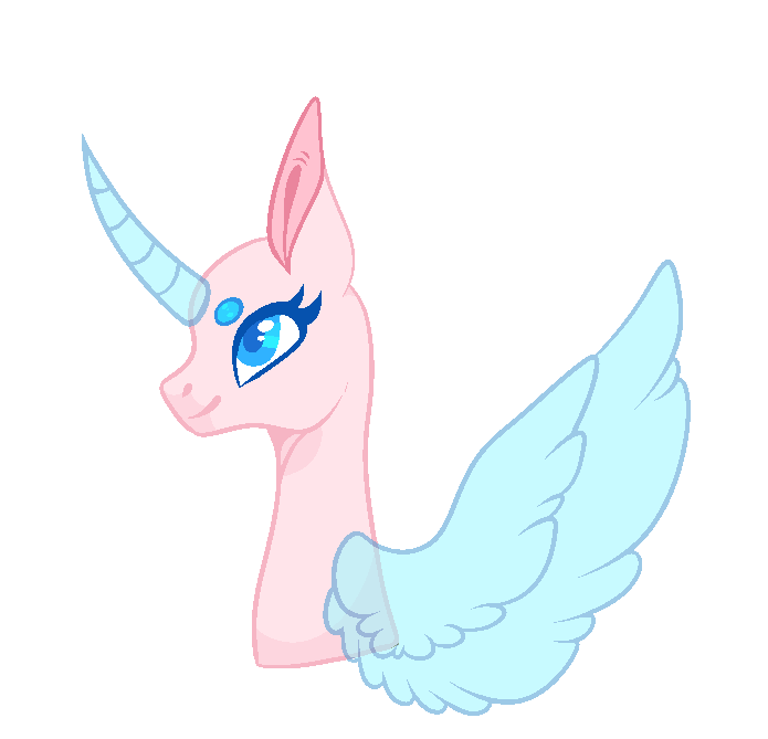 MLP Headshot base by Lilywolfpie on DeviantArt