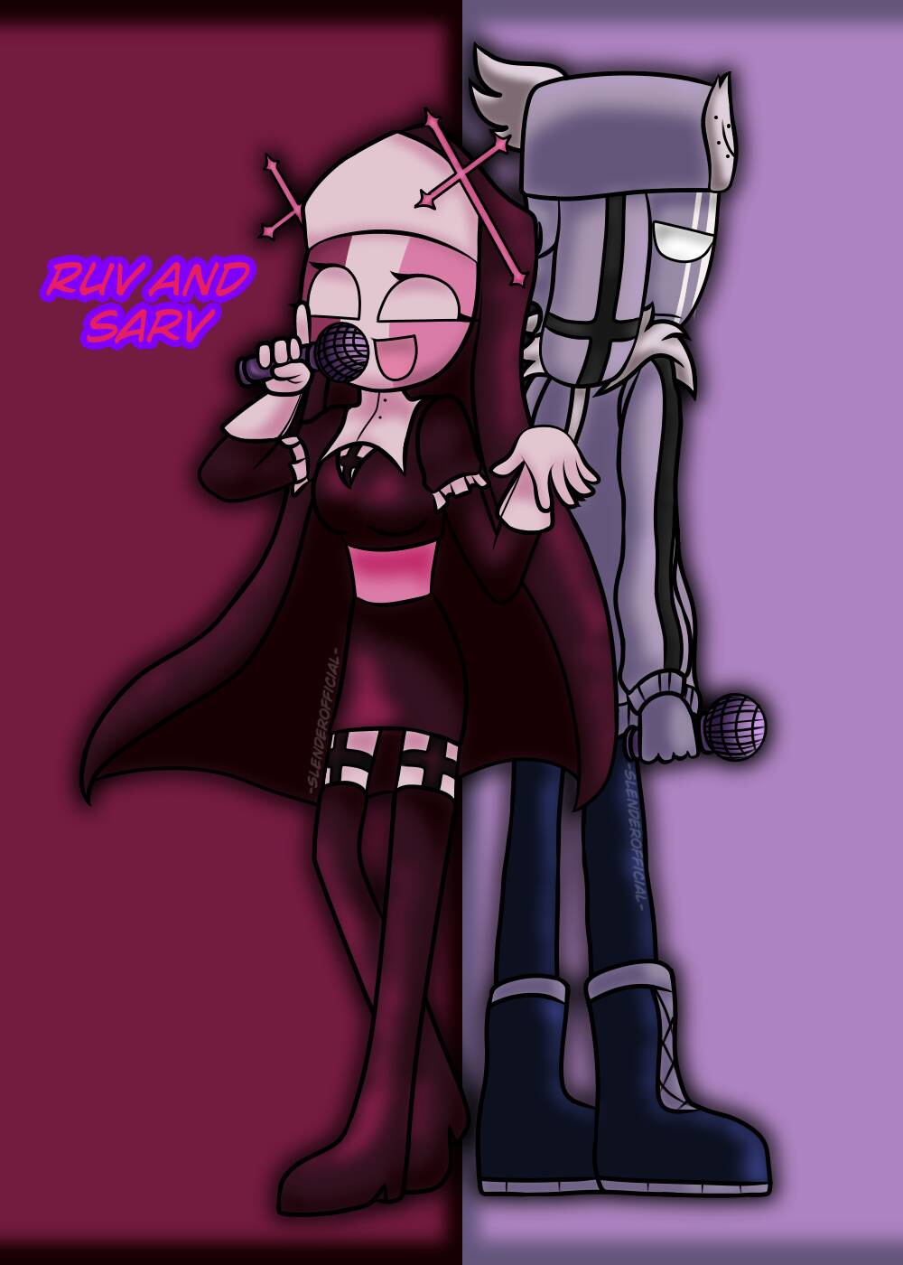 Sarv and Ruv by SlenderLordofThunder on DeviantArt
