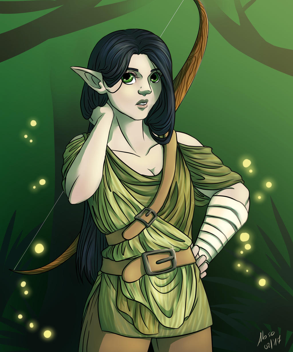 Adaloe Eichenkleid by AbsotheKatta