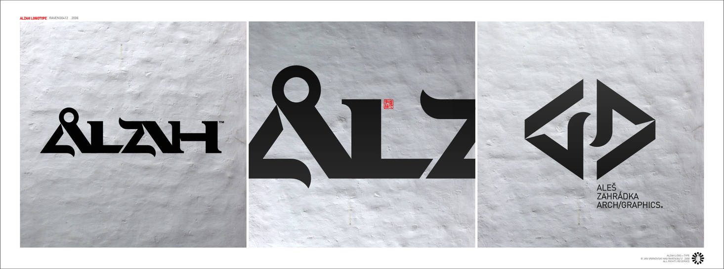 alzah logo+type by Raven30412
