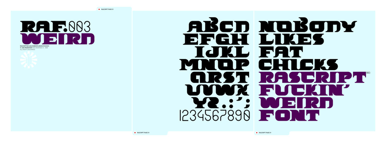 nobodylikesfatchicks font