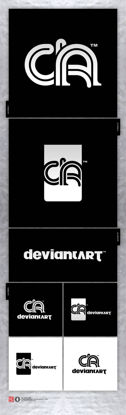 dA logo+type by Raven30412