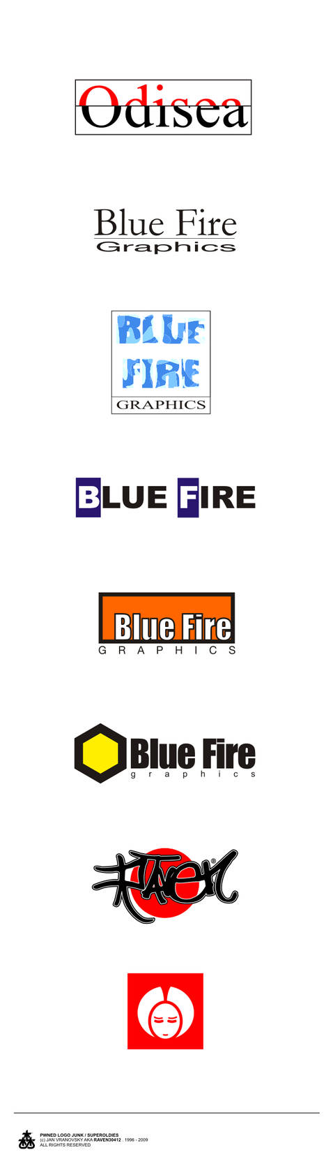 1996 - 2000 logo ownage by Raven30412