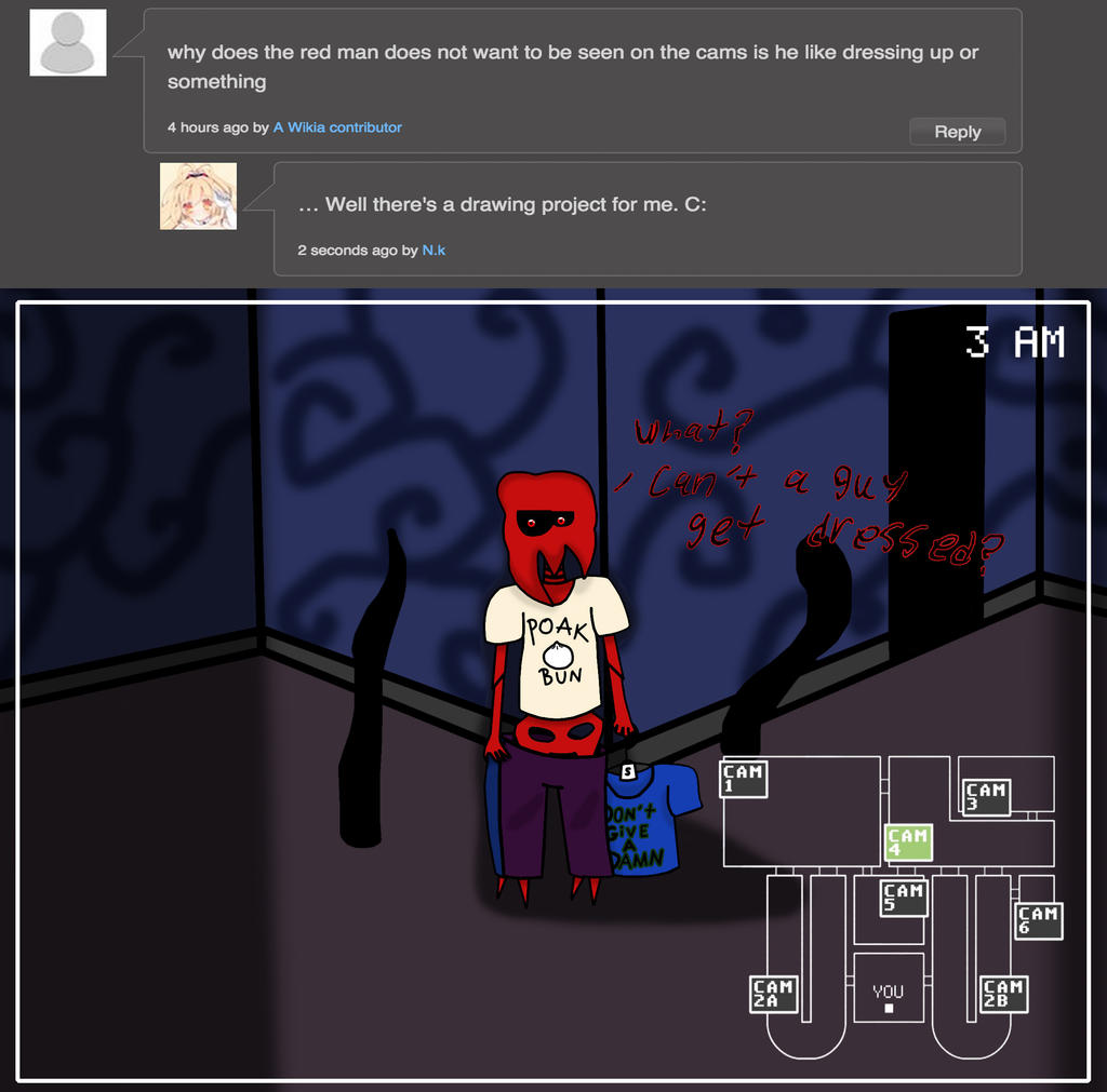 Why there's red static by JelliPuddi on DeviantArt